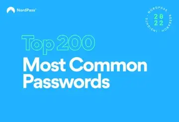 Top 200 most common passwords