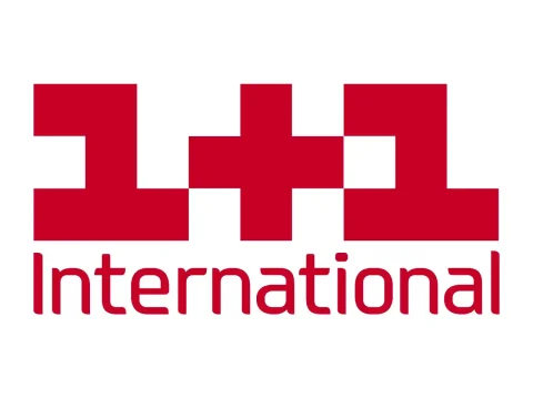 The logo of 1 plus 1 International