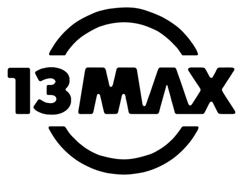 The logo of 13 Max TV