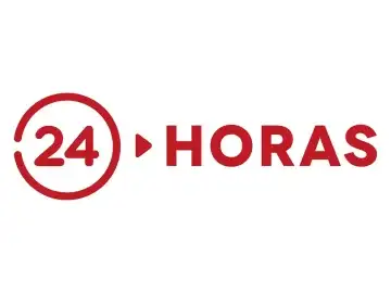 The logo of 24 Horas