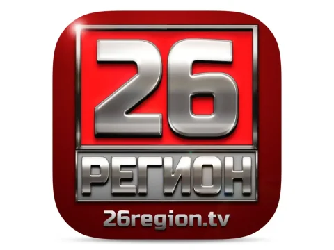 The logo of 26 Region TV