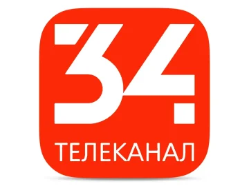 The logo of 34 Telekanal