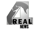 The logo of 4 Real News