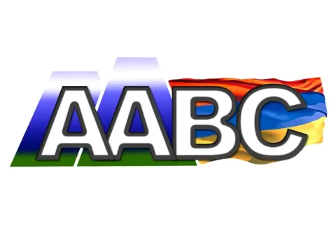 The logo of AABC TV