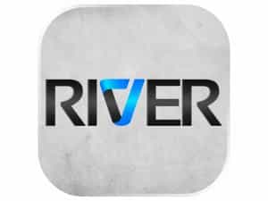 The logo of River TV