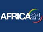 The logo of Africa 24