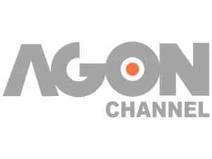 The logo of Agon Channel Italia