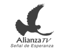 The logo of Alianza TV
