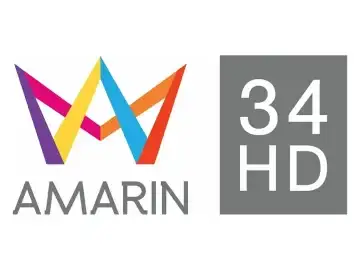 The logo of Amarin TV