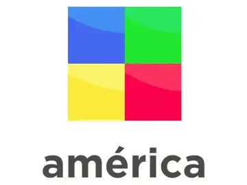 The logo of América TV