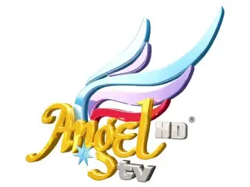 The logo of Angel TV India