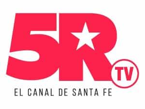 The logo of 5R TV