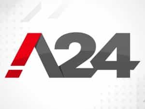 The logo of A24