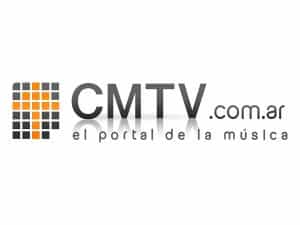 The logo of CMTV