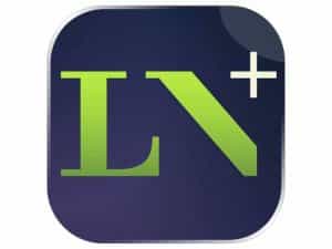 The logo of LN+