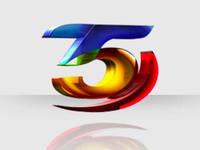 The logo of T5 Satelital