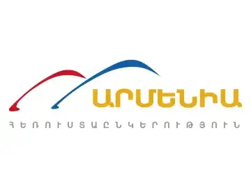 The logo of Armenia TV