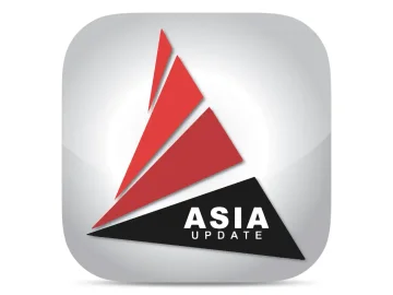 The logo of Asia Update TV