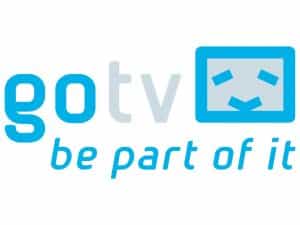 The logo of GoTV