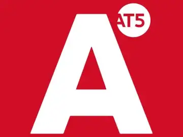 The logo of AT5