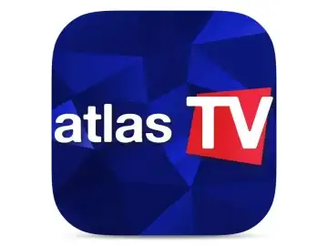 The logo of Atlas TV