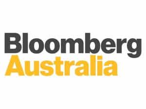 The logo of Bloomberg TV Australia