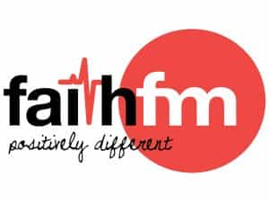 The logo of Faith FM