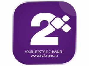 The logo of TV2 Australia