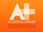 The logo of Australia Plus TV