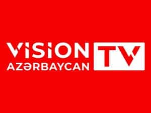 The logo of Vision TV