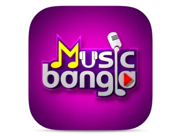 The logo of Bangla Music TV