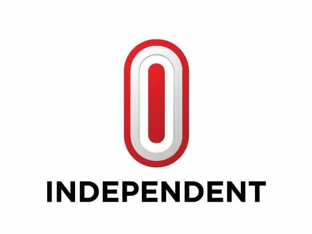 The logo of Independent TV