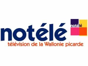 The logo of Notélé