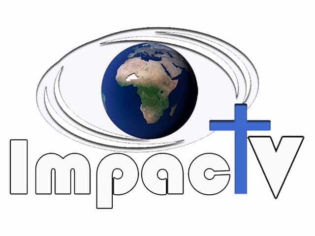 The logo of Impact TV