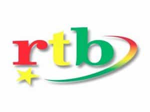 The logo of RTB TV