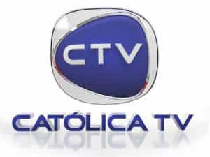 The logo of Católica TV