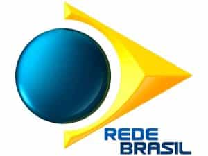 The logo of Rede Brasil TV