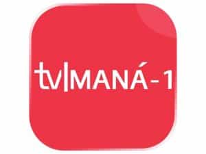 The logo of TV Maná-1