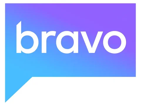 The logo of Bravo TV