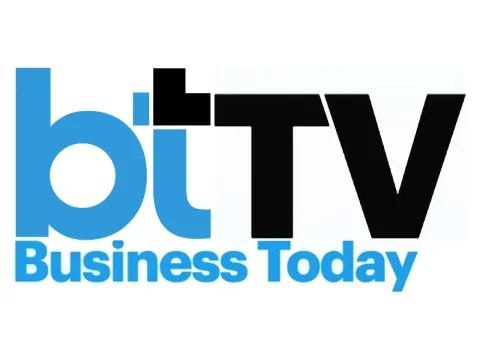 The logo of Business Today TV