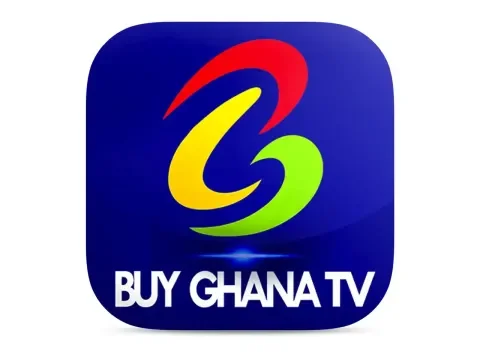 The logo of Buy Ghana TV