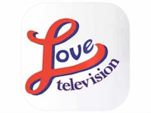 The logo of Love TV