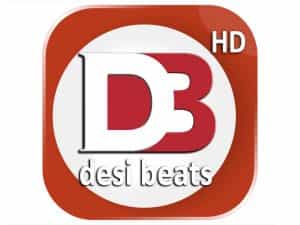 The logo of Desi Beats TV