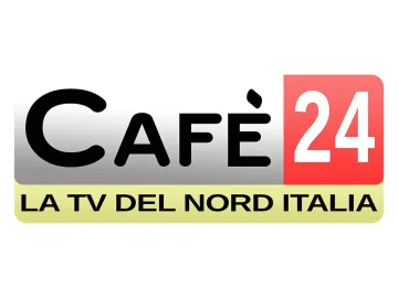 The logo of Cafe 24 TV