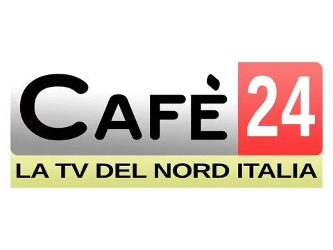 The logo of Cafè TV 24