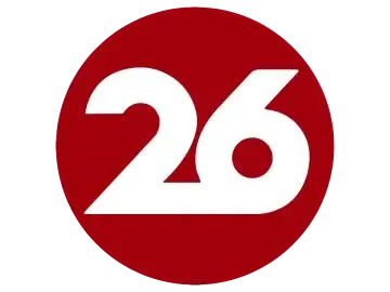 The logo of Canal 26