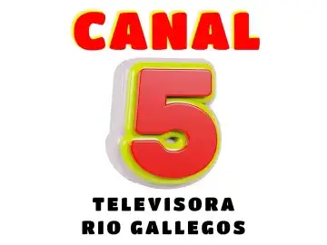 The logo of Canal 5 Río Gallegos