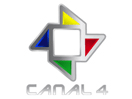 The logo of Canal 4
