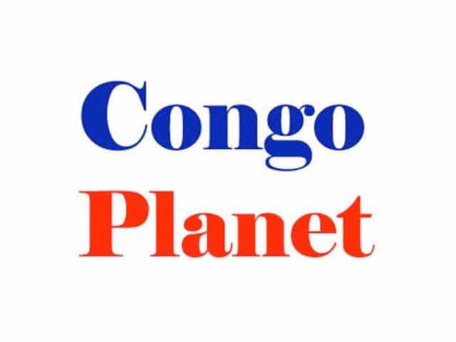 The logo of Congo Planet TV 2