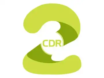 The logo of CDR Canal 2